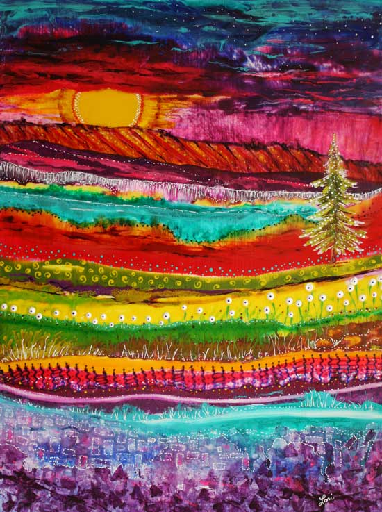 Landscape Tapestry XVI